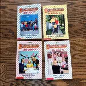 Babysitter little sister books 5-8